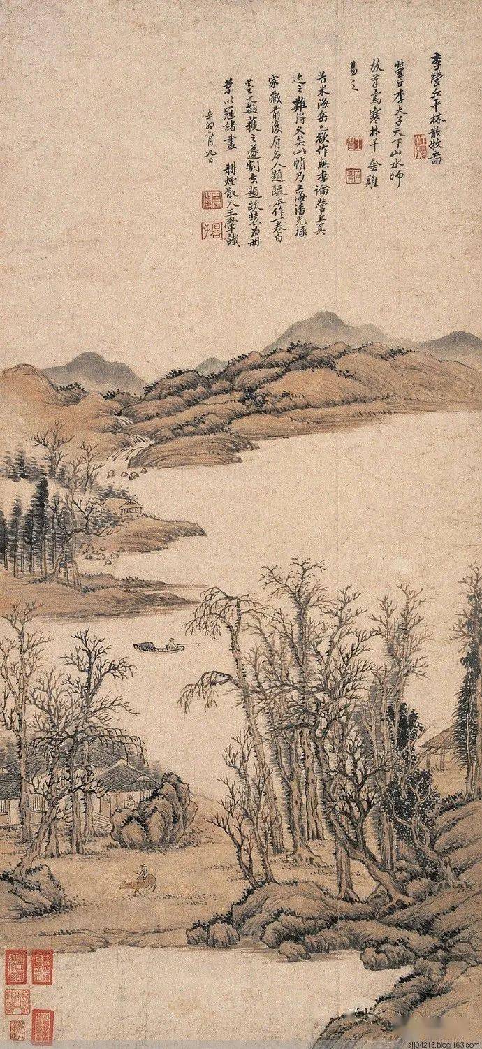 【名品视界】清·虞山派王石谷绘画作品欣赏_鉴定_研究_著名画家
