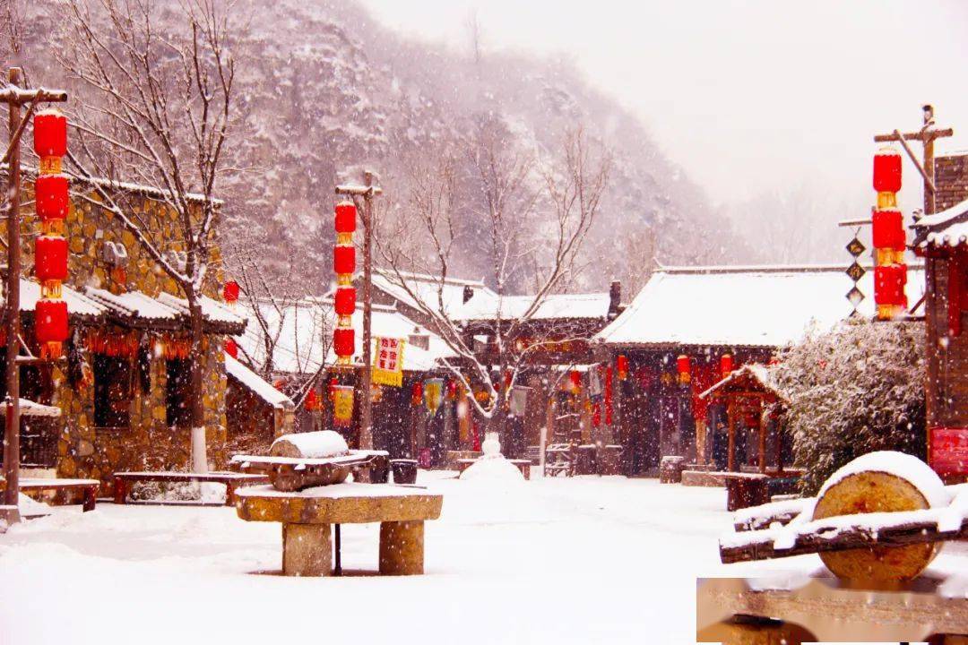 保定市区→中国雪村61狼牙山滑雪场→恋乡61太行水镇,易水湖