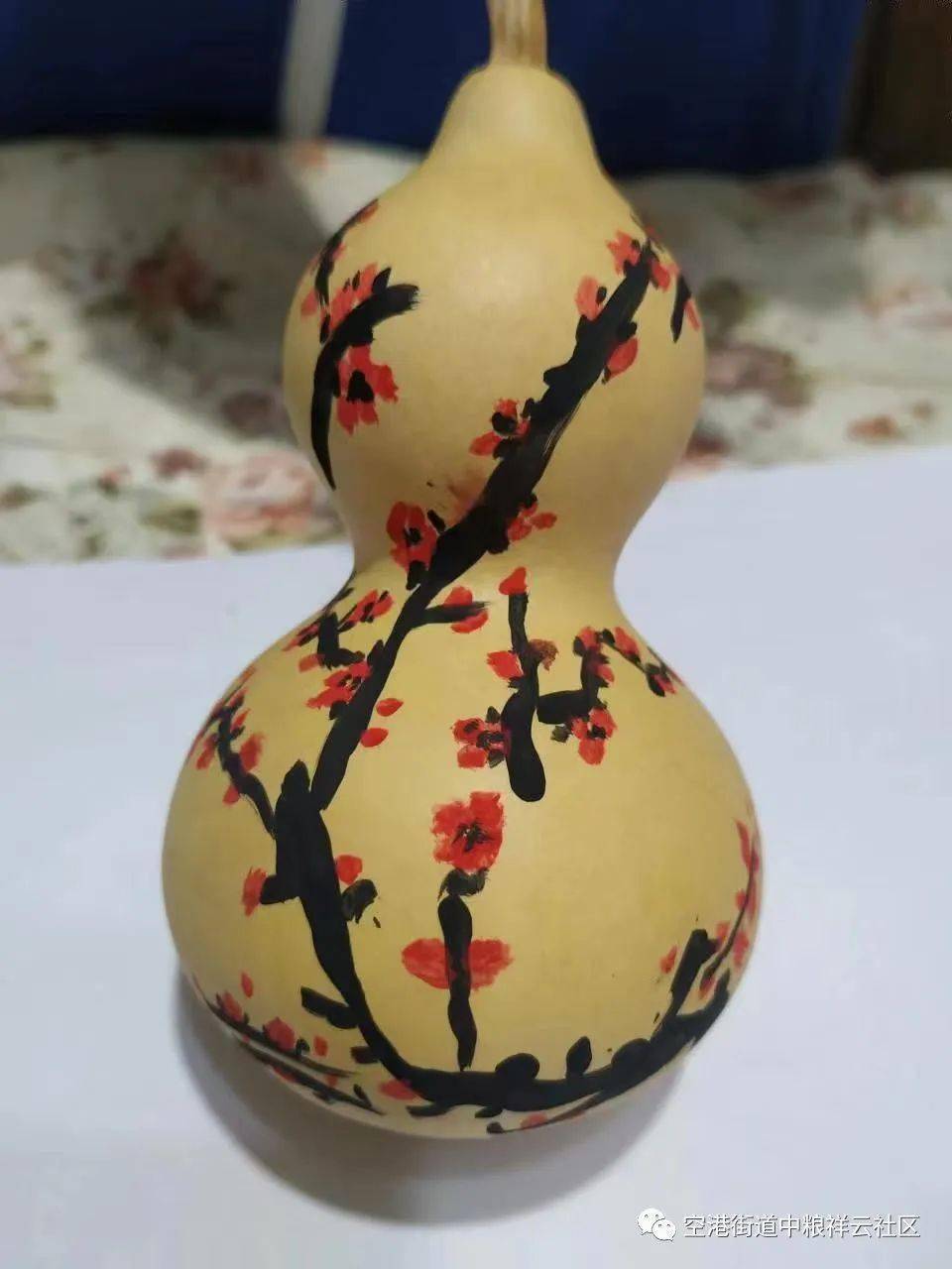 中粮祥云社区开展彩绘葫芦线上制作活动