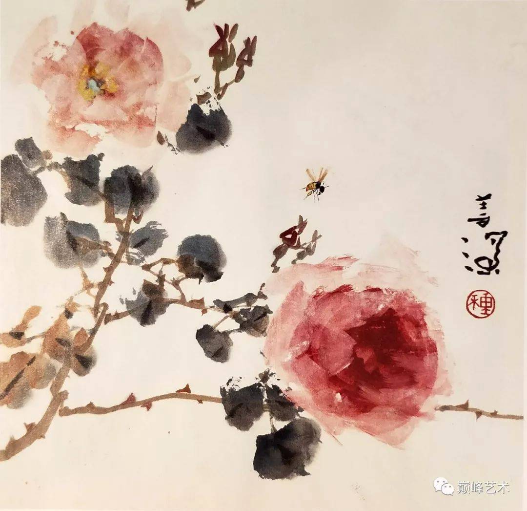 赏名家绘画_款识_纸本_立轴