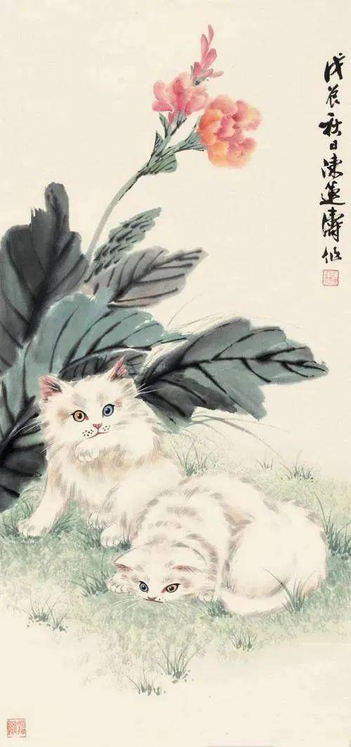 "江南猫王"画猫,传神_上海_陈莲涛_美誉