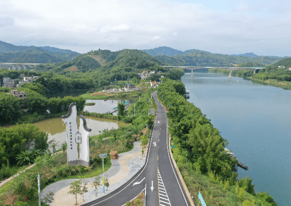 封开贺江碧道画廊景区图片