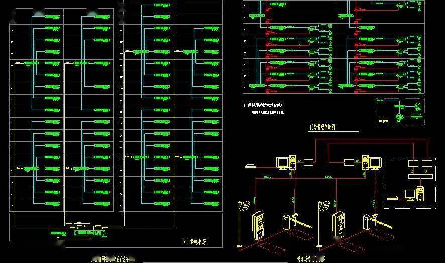 图,今天分享一套三甲医院的智能化系统图,可以参考一下,包含综合布线