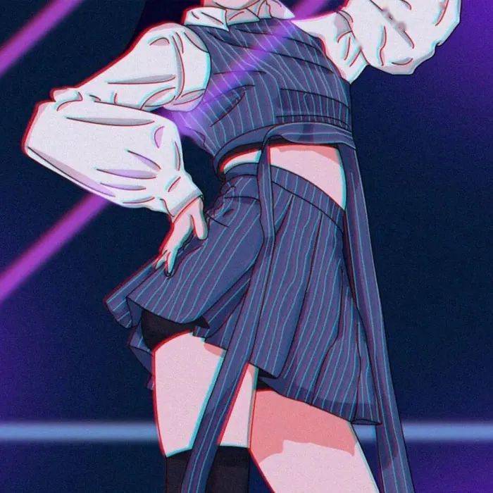 女生头像 精致女头 动漫女头_壁纸_end_背景