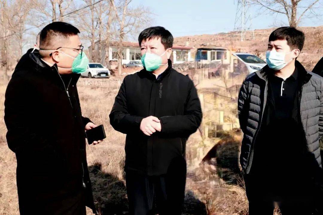 忻州市宁武县政府副县长王强带队实地踏勘恢河主干河道防洪提升改造