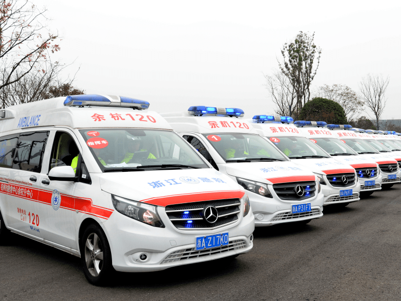 6辆5g智慧救护车,100台aed新增到位!_点位_杭州市_急救
