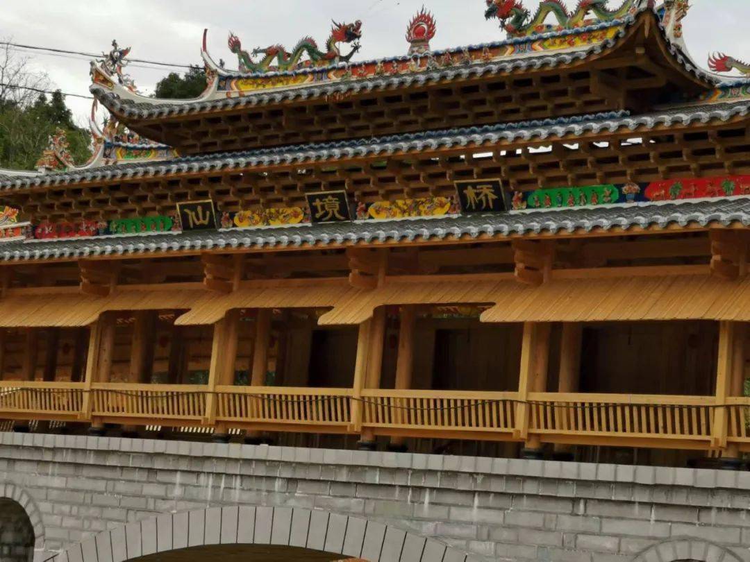 永春湖洋仙溪乡贤集资250多万 建造一座"仙境桥"廊桥_村民_附属_美