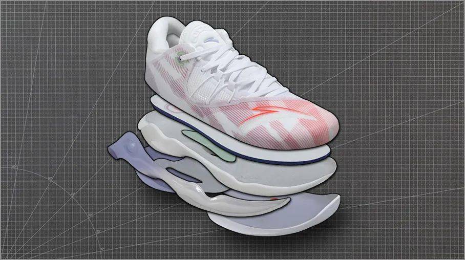 快传拆解 | 安踏天际1代 云霞_科技_对比_图左