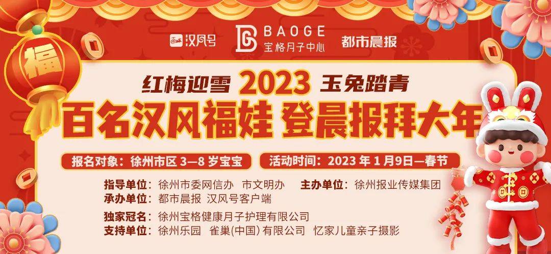 奖品出炉！今起投票启动！徐州那些“福娃”们都来参与啦！