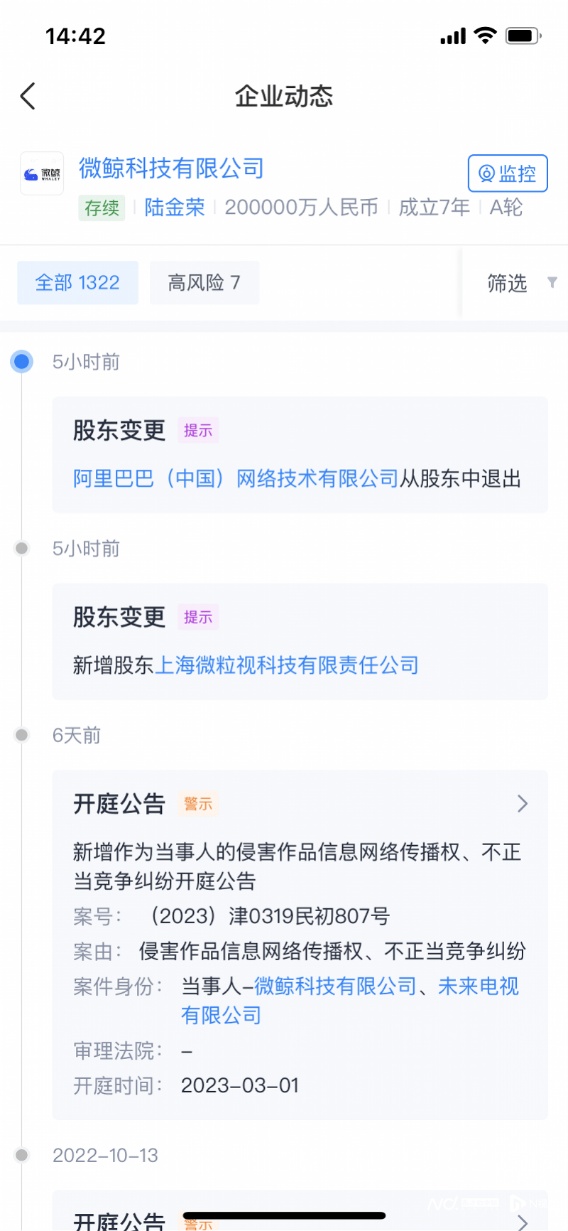 阿里退出微鲸科技第二大股东，昔日互联网电视大厂仅剩3员工