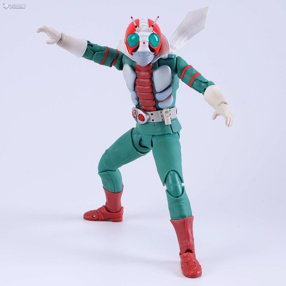 78官测:万代 shf 真骨雕 假面骑士v3_部分_零件_蝗虫