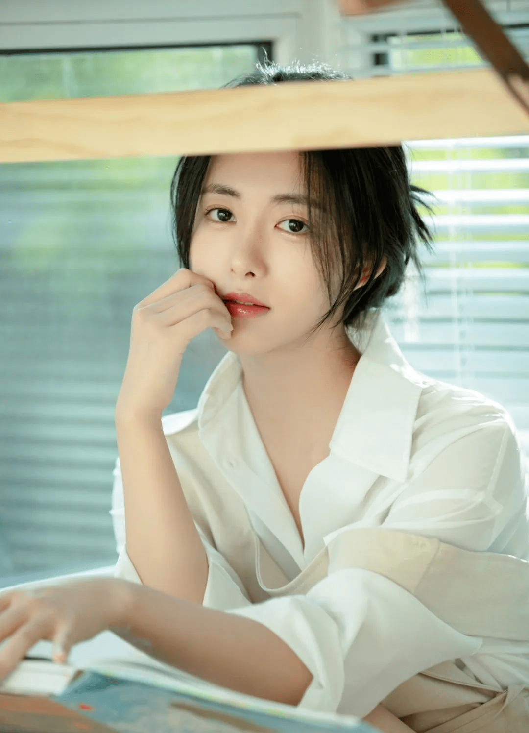 人像摄影:一路阳光,因为有你_林晚儿_wan