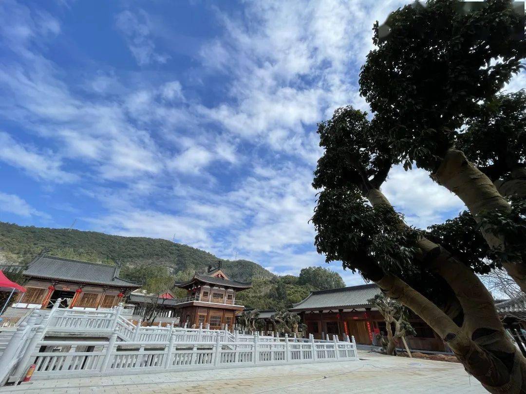 增城这个新景点春节开放!_百花_古寺_建设