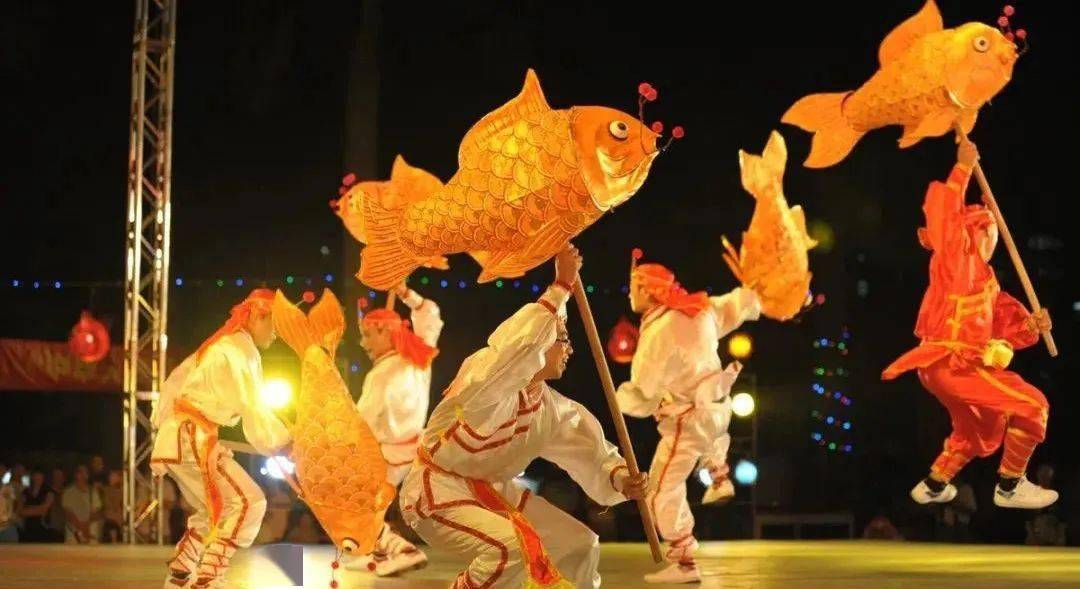 非遗闹新春① | 鱼灯舞:凤箫声动,玉壶光转,一夜鱼龙舞_沙头角_文化