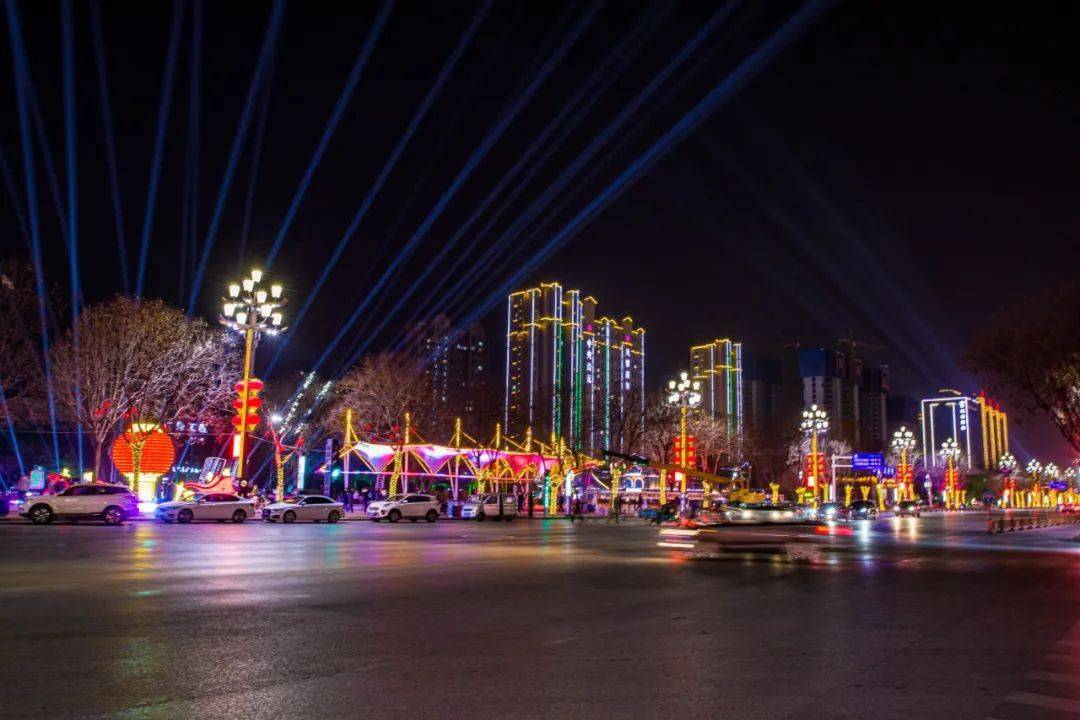 流光溢彩铜川年