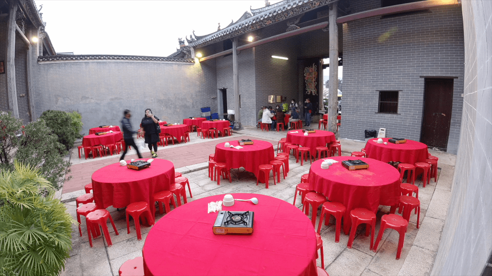 盆菜秘诀"九大簋",这才是最经典的港式年味!_围村_香港_祠堂