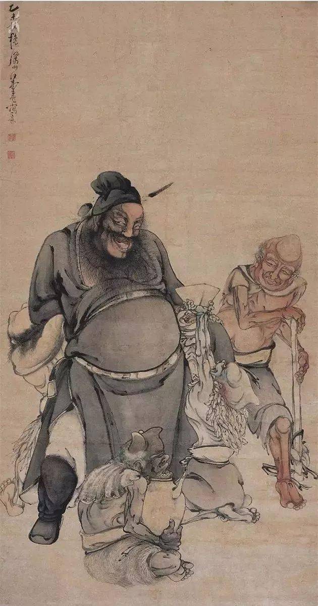 历代名家画钟馗_发展_人物_吴道子