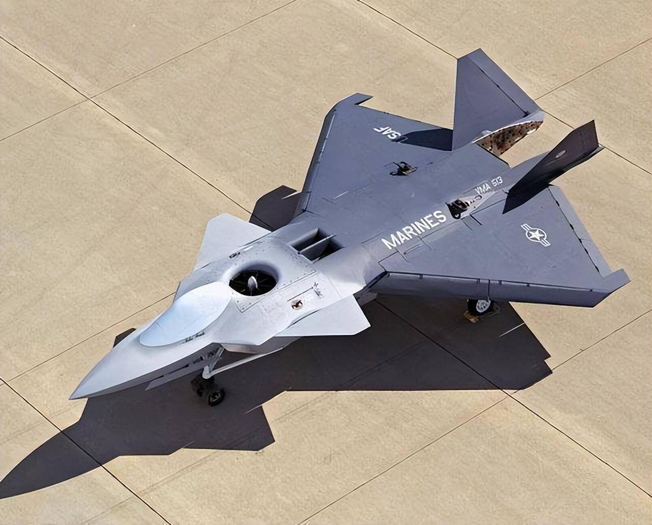 歼20垂直起降战机,酷似美国洛马绝密方案_电影_设计_图片