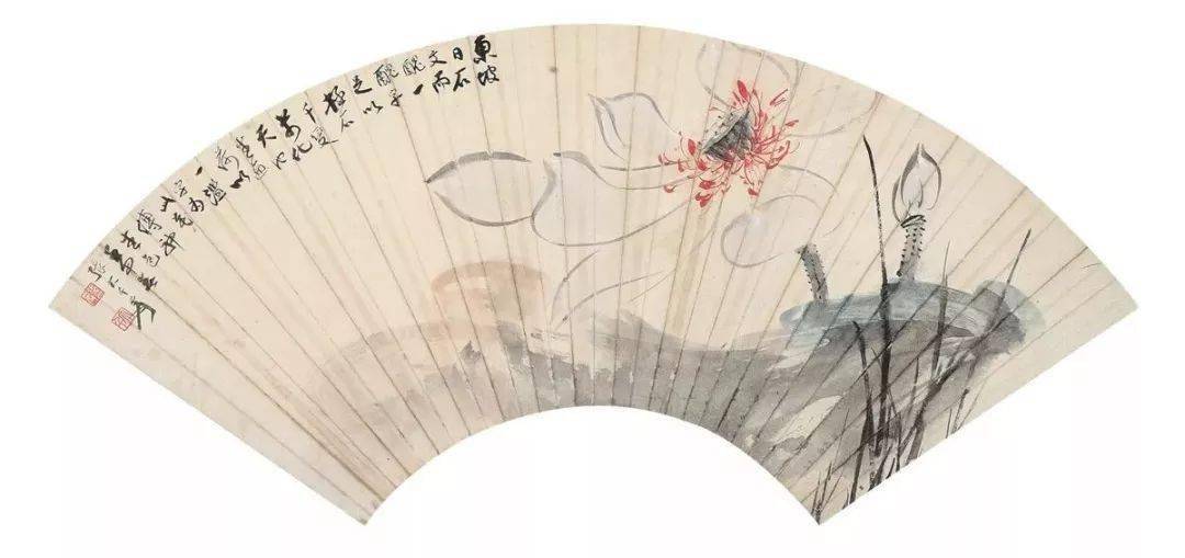 张大千扇面160幅，清爽_山水_人物_经典