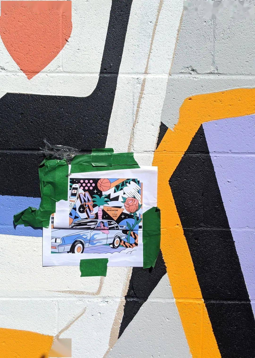 美式风格的涂鸦插画,超帅气的街头创意作品_在线_quebec_canada