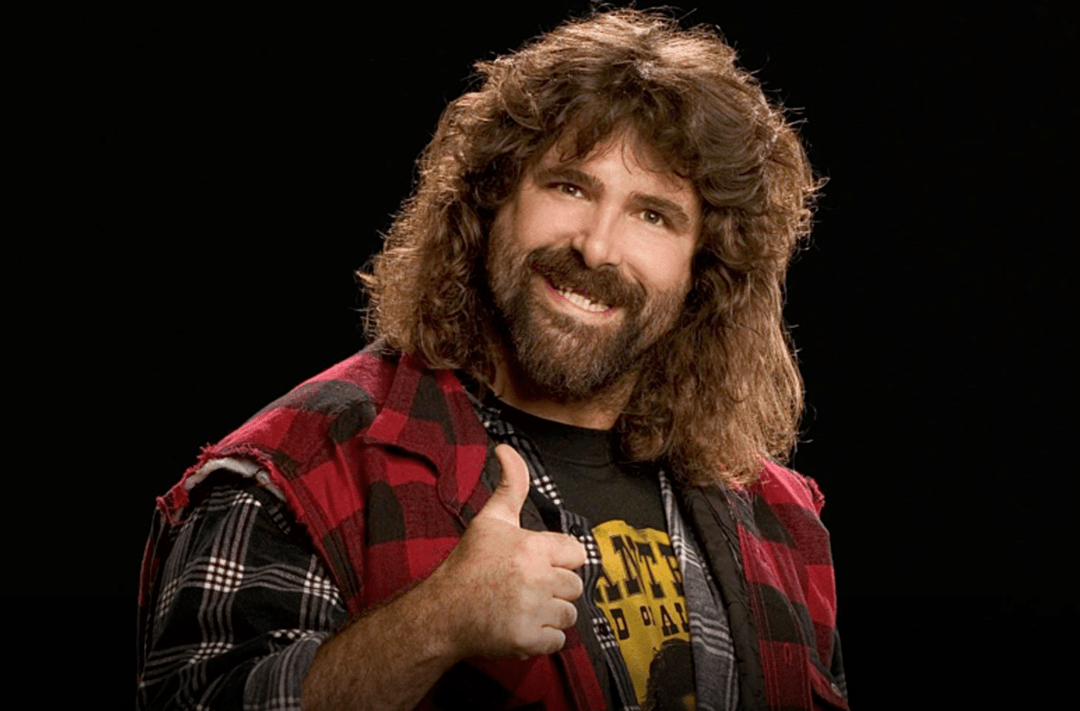 wwe 名人堂成员 米克弗利 mick foley 是职业摔跤界流血,极端,硬核