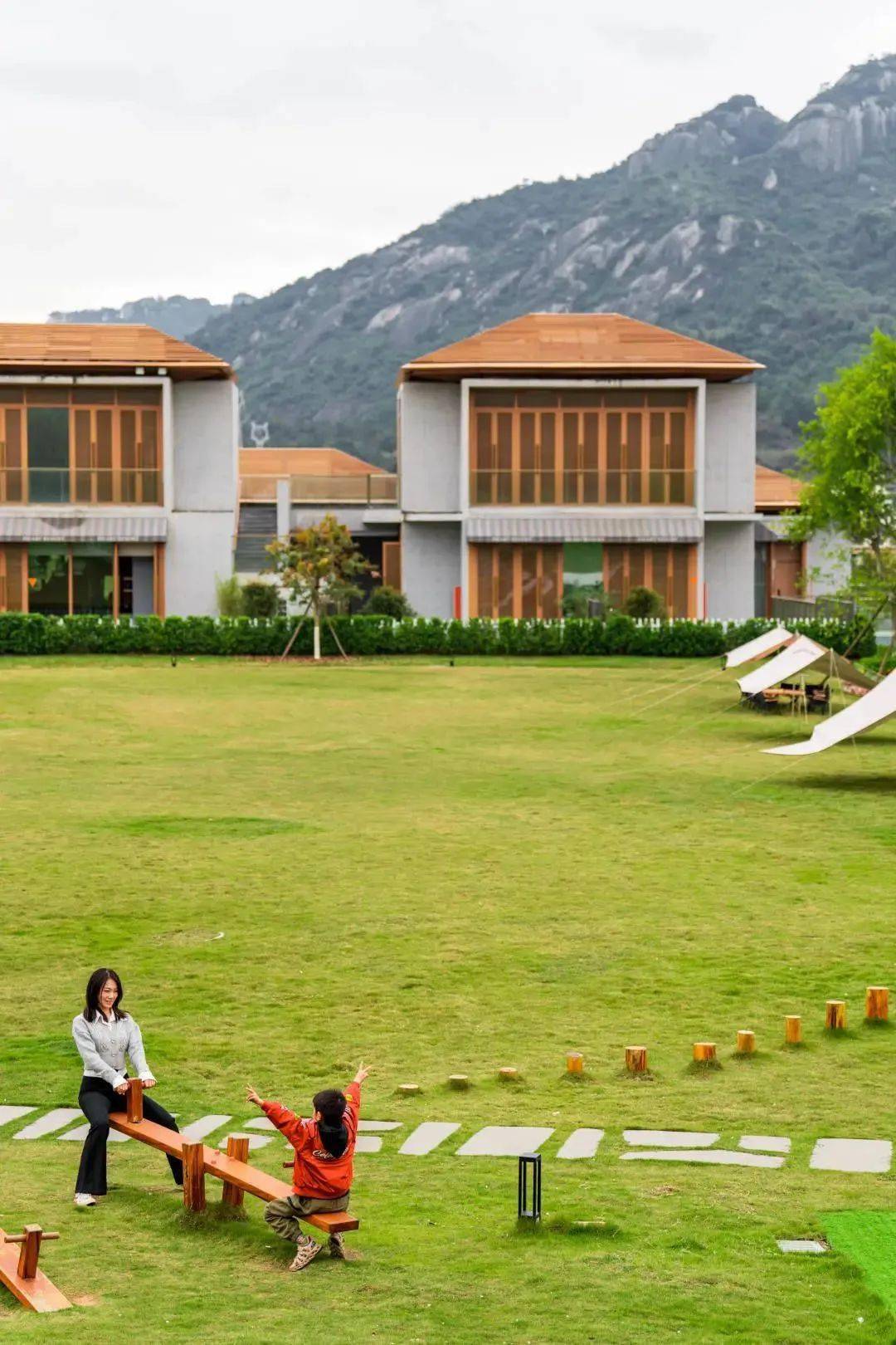 599/2大2小享【长泰隐山居酒店】独栋木屋 星空烤肉火锅!