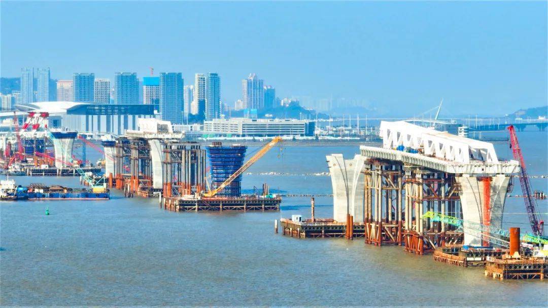 澳氹第四条跨海大桥项目新春探海外(境外),阔步启新程聚力阔步开启新