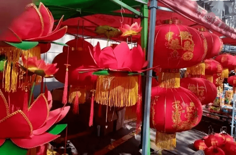 那些年,那火红火红的石榴灯_灯笼_花灯_活儿