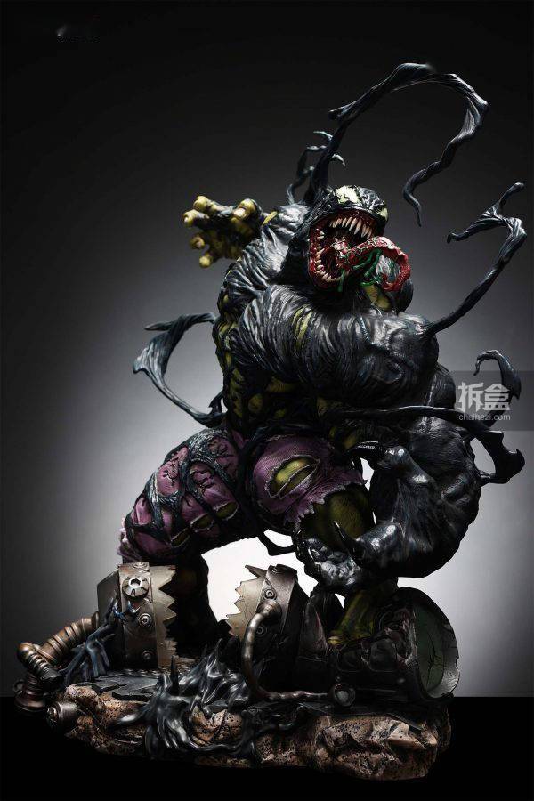 xm studios 漫威系列 毒液浩克 1/4正版授权美漫艺术雕像