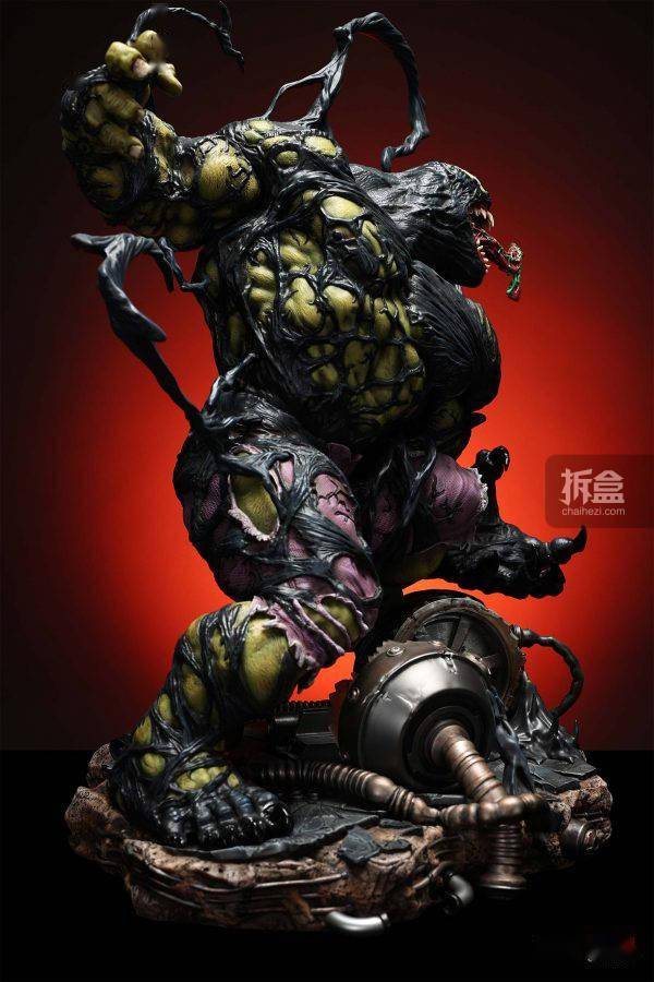 xm studios 漫威系列 毒液浩克 1/4正版授权美漫艺术雕像