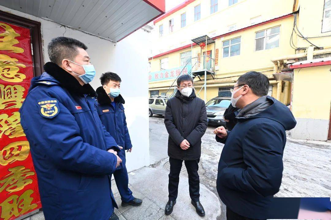 鸡西市委常委,副市长张涛带队开展商场市场元宵节前消防安全检查_情况