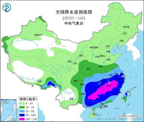 南方降雨北方降雪 下周我国将迎大范围雨雪天气