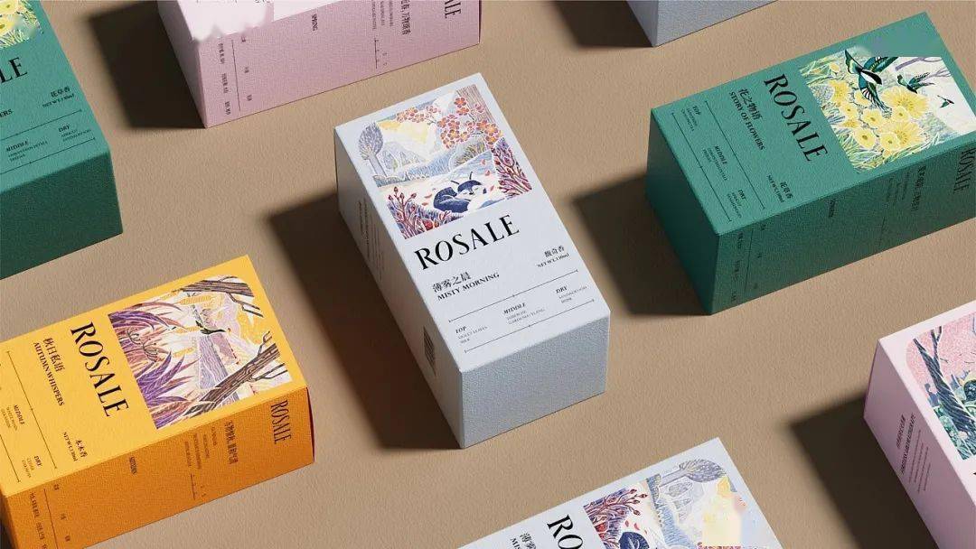 包装的细节呈现放在床头也会特别精致选取了插画部分作为点缀以黑色为