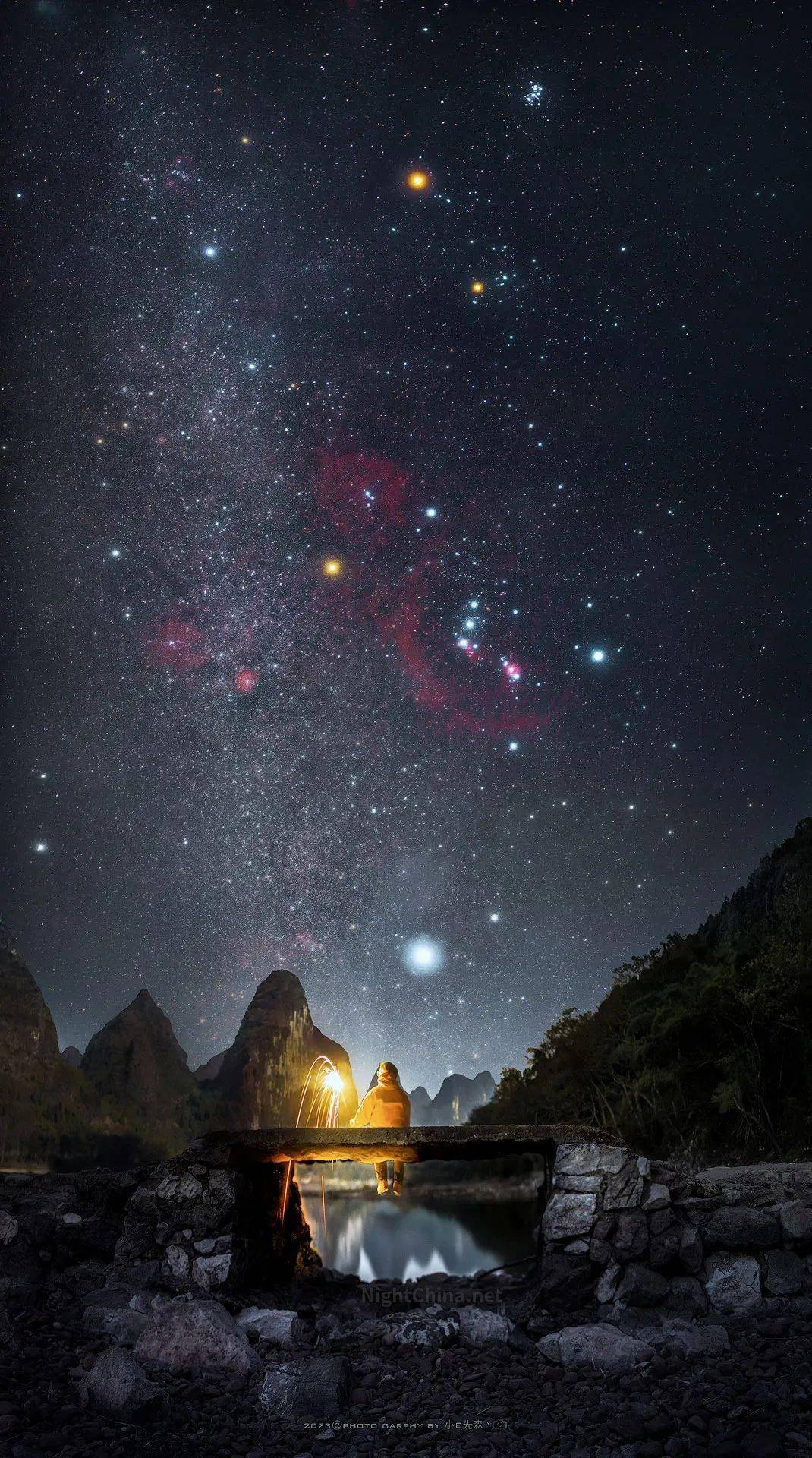 半空烟花耀星辰 | 夜空中国_索尼_关键字_佳作