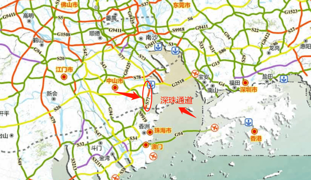 项目简称"深南高速",是中国境内连接广东省深圳市和广西壮族自治区