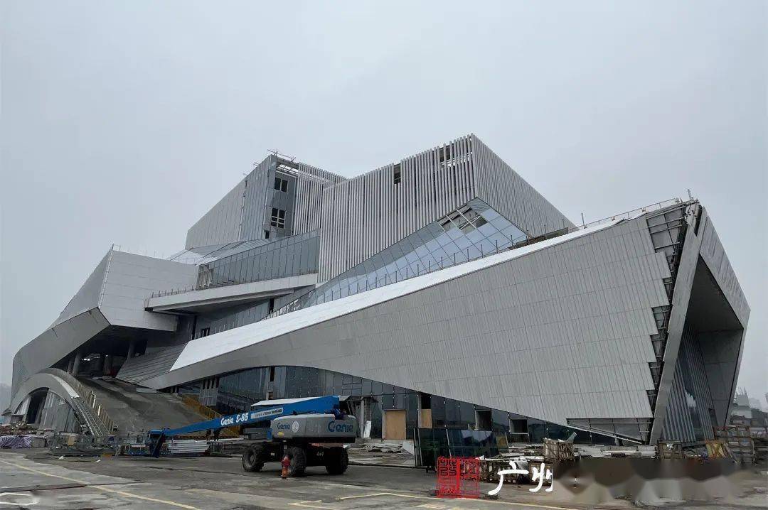 "三馆合一"预计下半年完成施工建设,白鹅潭崛起文化地标_项目_广东省