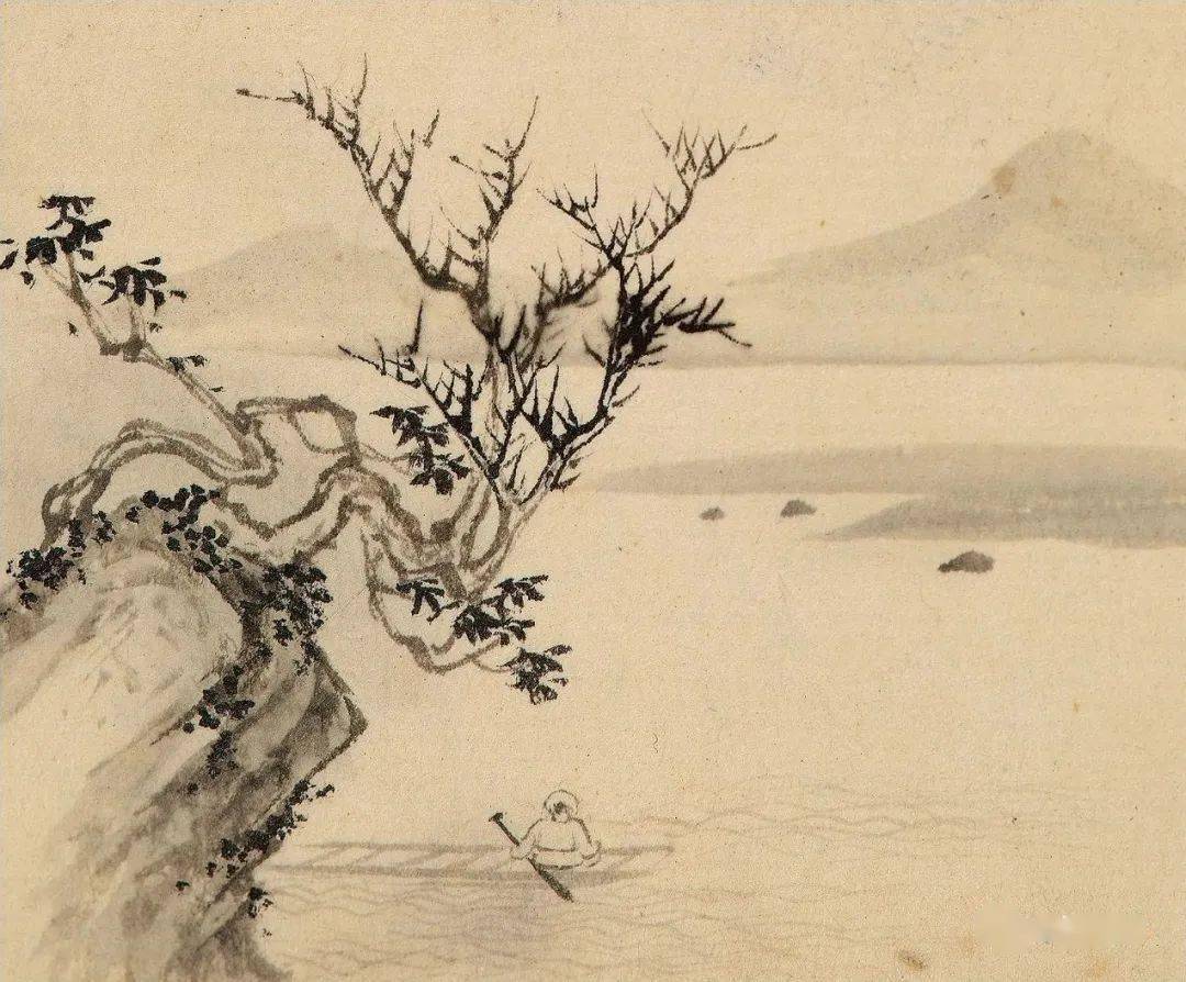 【书画欣赏】金廷标山水册,为皇帝御赏所作