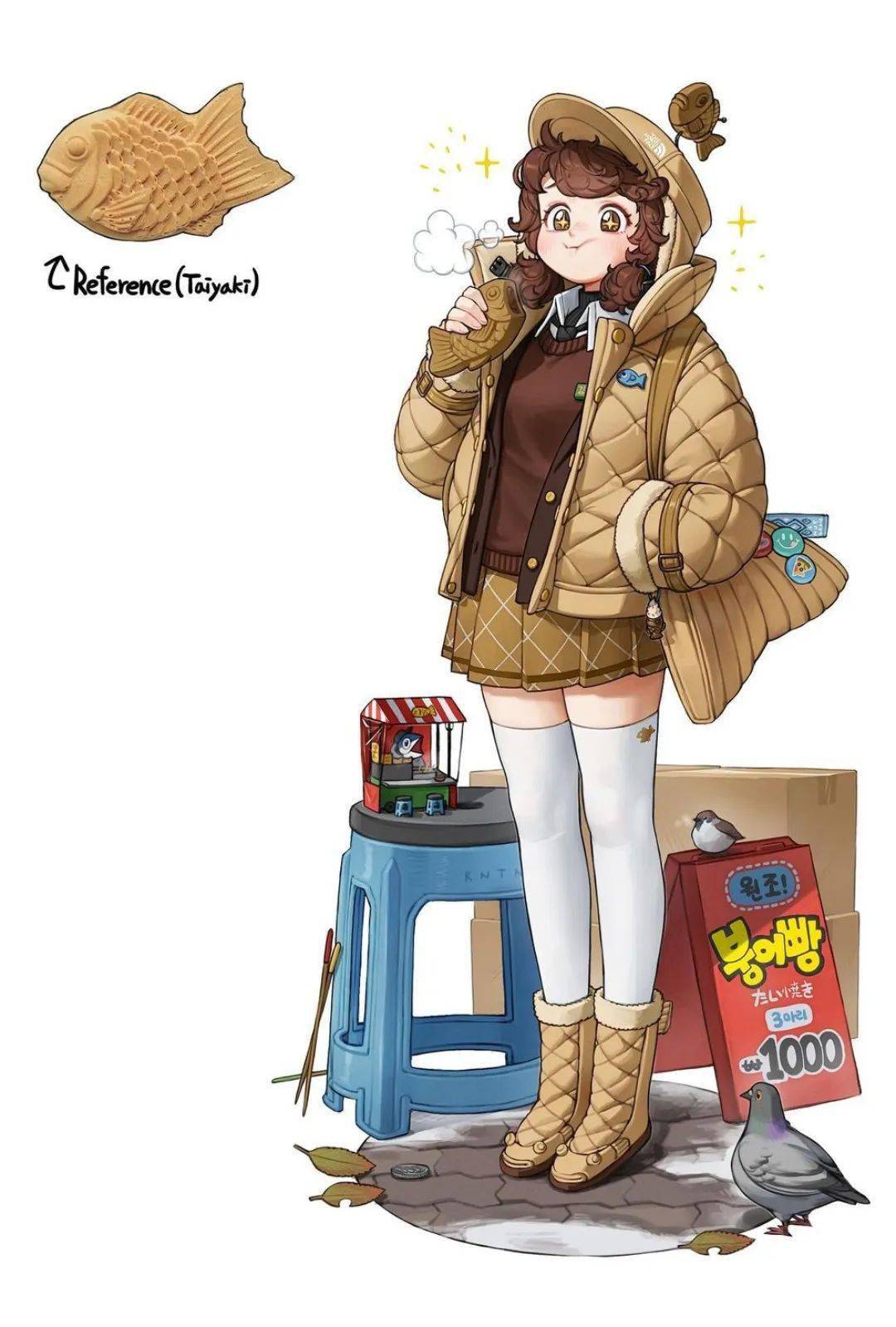 rinotuna|脑洞大开,万物拟人 | 插画分享 新书速递_光线_颜色_人物