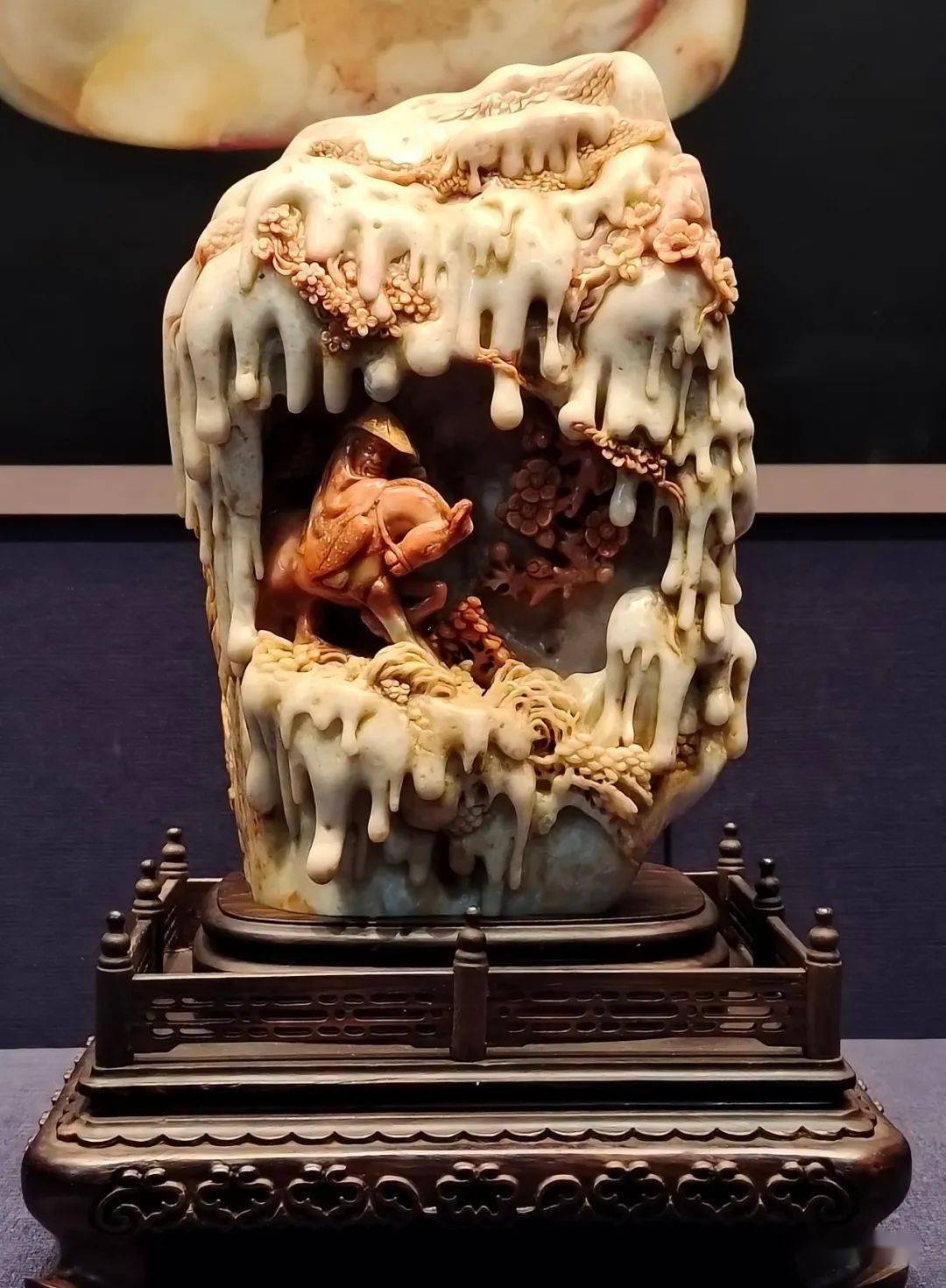 花脚大仙分享无锡博物院特展:《石之天成——寿山石雕刻展》之四_文物