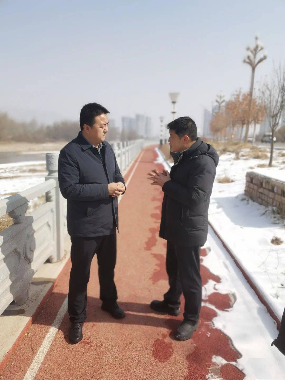 州体育局调研指导广河县全民健身场地设施项目申报工作