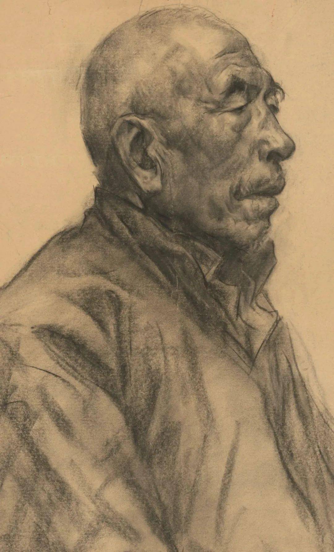 老一辈艺术家的素描,严谨且真诚_作品_在线_刘开渠