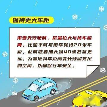 【存眷】雨雪气候已在路上，那些平安提醒请留意！