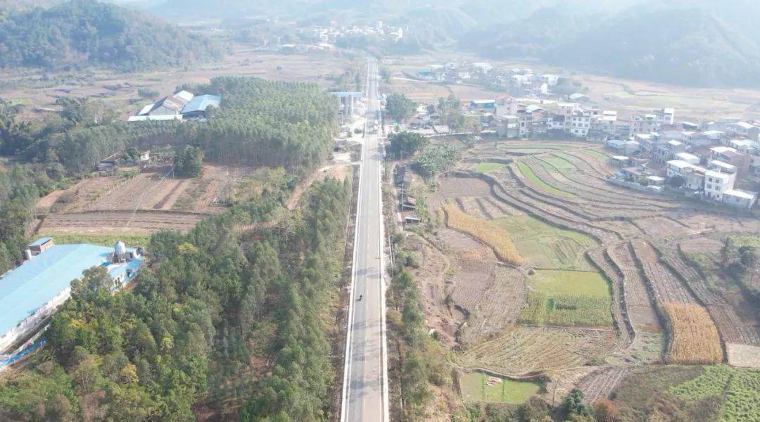 宜州至柳州这条二级公路提前通车了