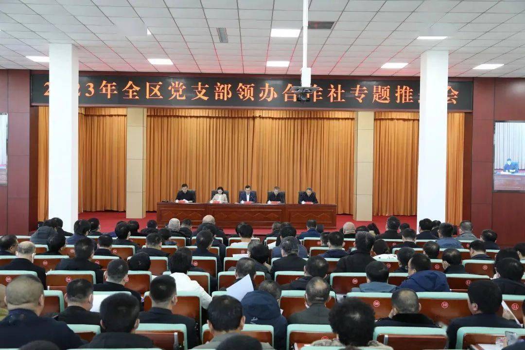 区委书记马超,区委副书记,区长张黎,市委组织部副部长,市委老干部局