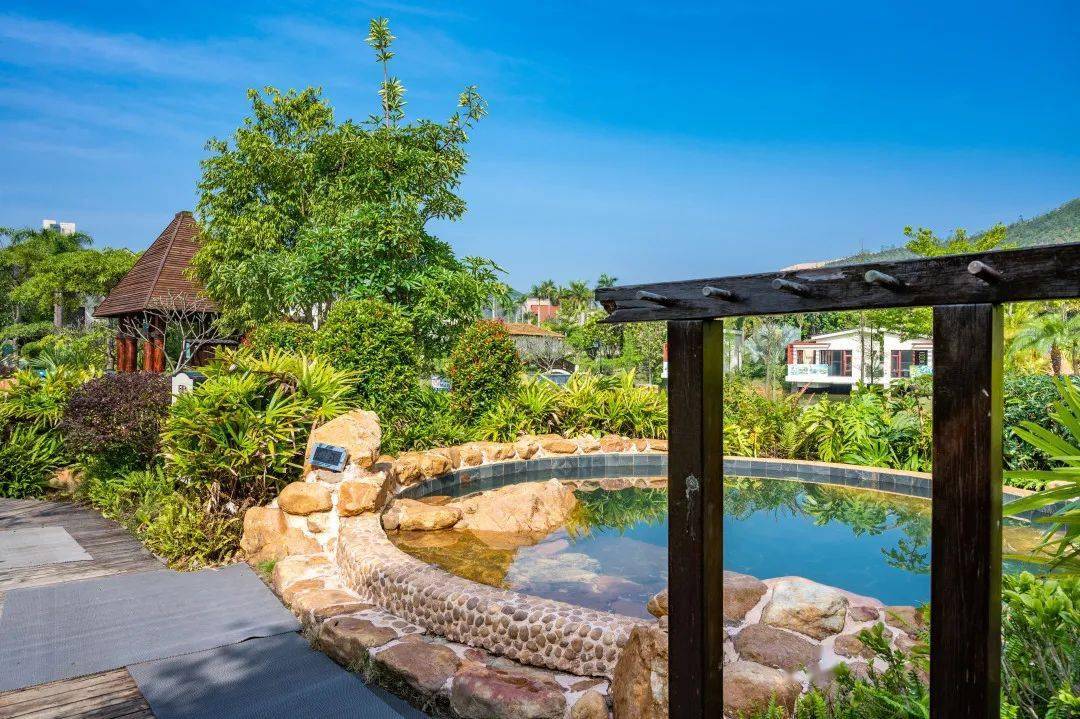 恩平泉林酒店联排亲水别墅~享双早,不限次温泉,室内带私家泡池 景区