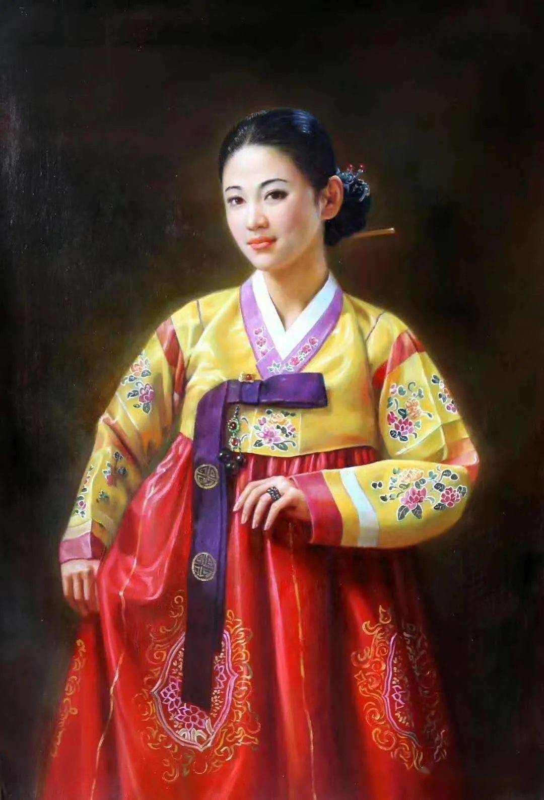 给你看看朝鲜的画