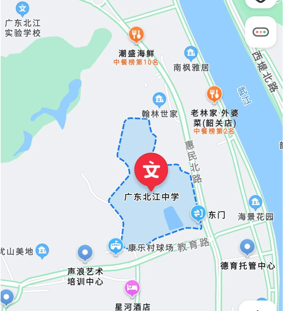 广东北江中学考点05地址:韶关市浈江区大学路238号;韶关市第一中学