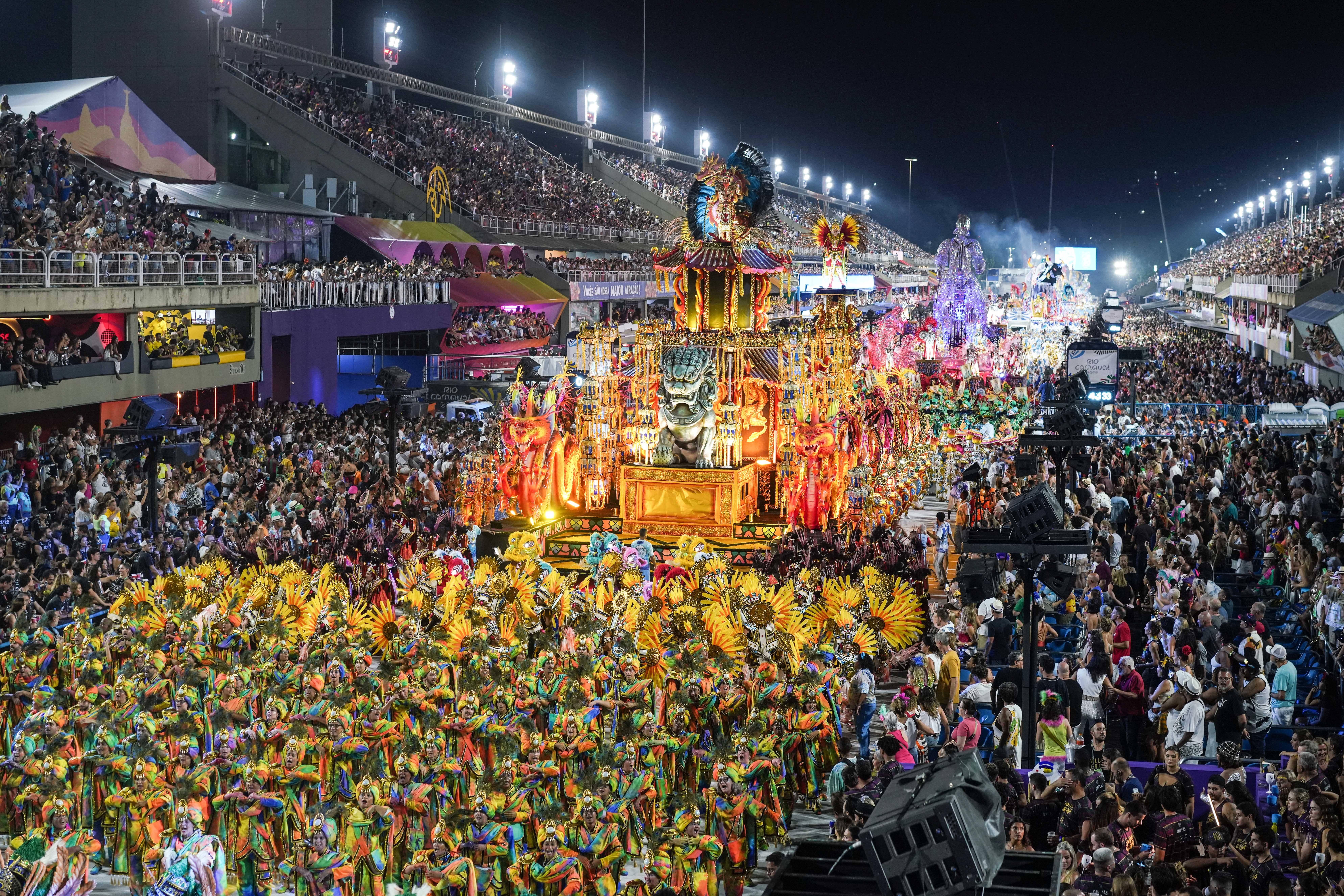 2021年巴西狂欢节图片