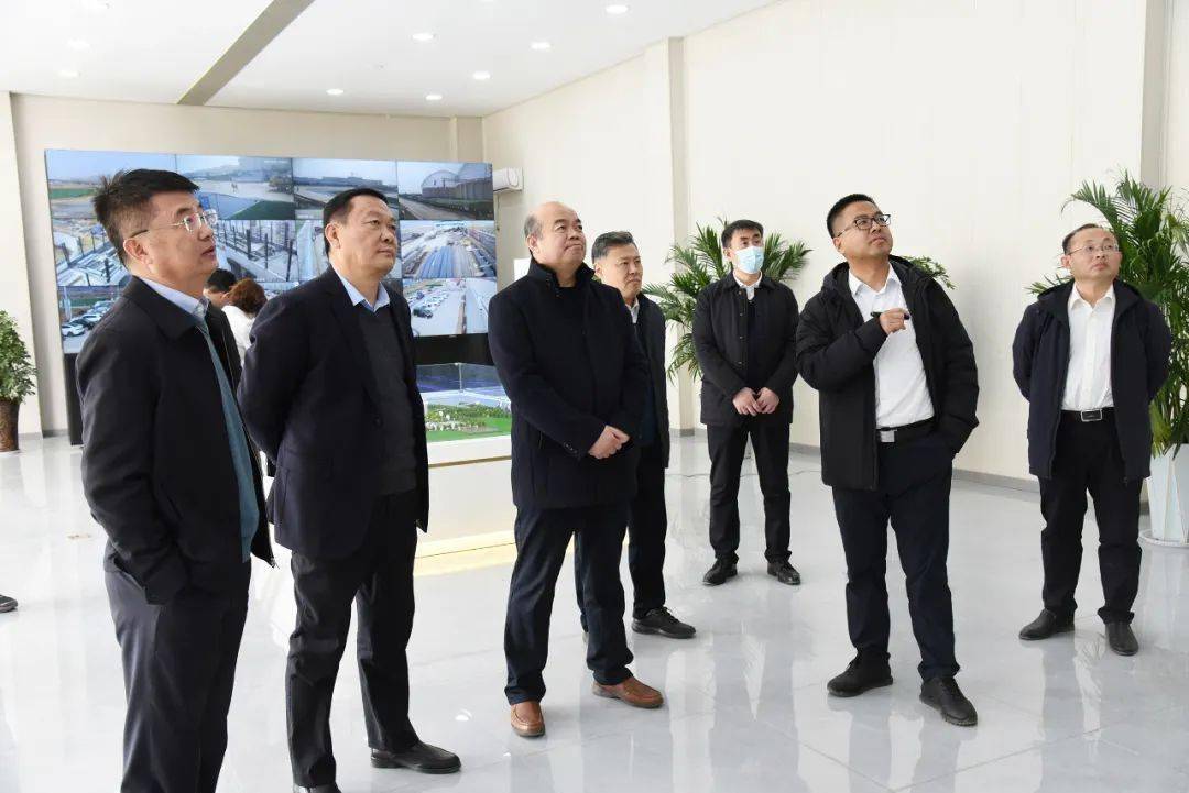兖矿能源党委书记,总经理肖耀猛一行到兖矿物流东平陆