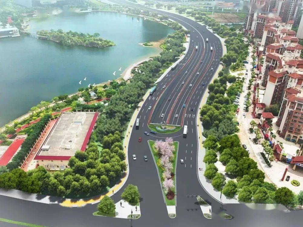 南沙凤凰大道快速化改造工程部分道路临时封闭施工,各位市民注意绕行!